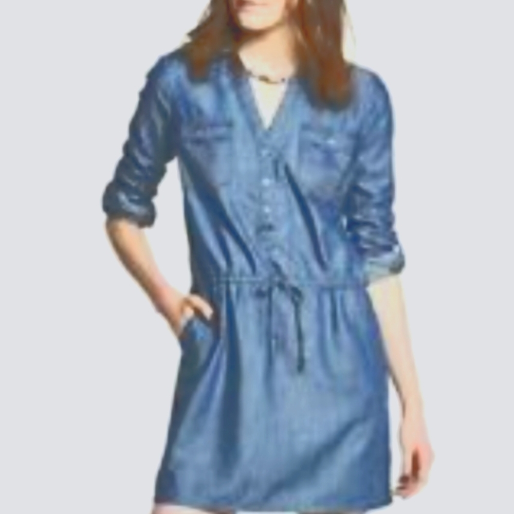 Old Navy Shirt Dress Womens Size M
